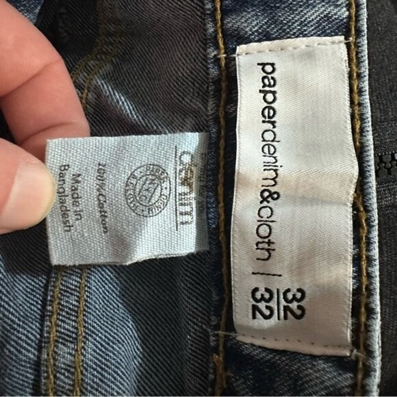 NEW Paper Denim & Cloth Jeans - 32 x 32 Vintage Taper - Picture 7 of 9